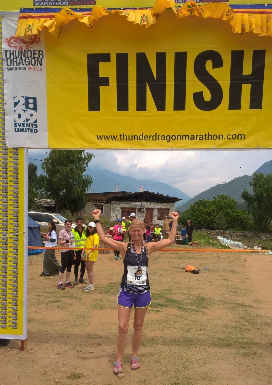 Finish line Thunder Dragon